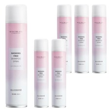 小麥購物 乾洗髮噴霧 小蒼蘭 S005 粉瓶, 200ml, 6罐