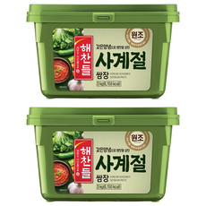 CJ Haechandle 四季包飯醬 韓式調味大醬, 3kg, 2個