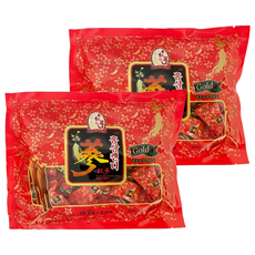振興高麗人蔘 高麗紅蔘糖 200g 獨立包裝 方便攜帶 清新溫和口感, 2包