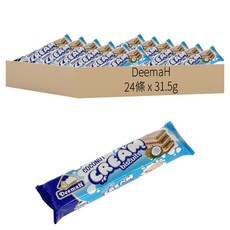 DeemaH 12元利馬夾心餅 椰子, 31.5g, 24條