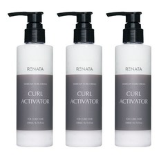 RENATA 蕾娜塔髮品 魔梗 靚力輕感捲髮乳, 3瓶, 200ml