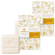 經典山茶花 胺基酸精油潤顏皂, 100g, 2個