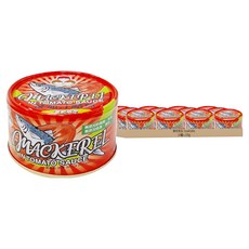 東和食品 How Mama 無添加蕃茄汁鯖魚 紅罐, 230g, 24罐