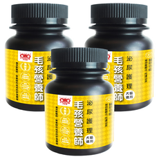 3baby 三個寶 毛孩營養師 寵物保健粉 50g, 泌尿系統/腎臟護理, 30回, 3罐