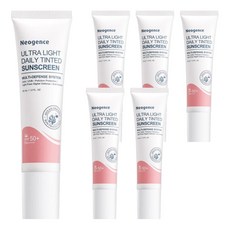 Neogence 霓淨思 超貼妝亮顏控油UV隔離乳 海洋友善 SPF50+ PA++++ 30ml, 6個, 膚色