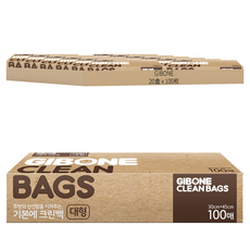 GIBONE 抽取式萬用袋 大尺寸, L, 100枚, 20盒