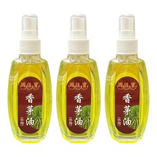 國佳寶香茅油 天然香茅精油 驅蚊防蟲 居家戶外適用, 120cc, 3瓶