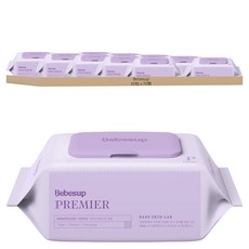 Bebesup Premier 嬰幼兒濕紙巾 抽取式, 70張, 10包