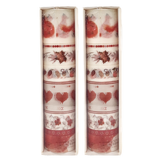 色彩生活紙膠帶套裝, 30mmx2m/2卷, 15mmX2m/4卷, 5mmX2m/2卷, 8入, 狸語, 2盒