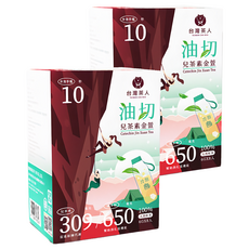 台灣茶人 油切兒茶素金萱茶, 6g, 8包, 2盒