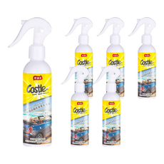 Castle 家適多 車用抑菌除臭香氛噴霧, 氧化分解菸味, SGS無毒認證, 180ml, 6瓶