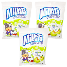 Milkita 哈密瓜風味牛奶軟糖, 84g, 3包