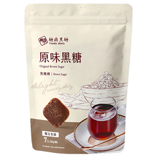 糖鼎 黑糖磚 原味黑糖, 30g, 7顆, 1袋