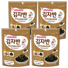 韓味不二 海苔酥 花生奶油口味, 4包, 45g