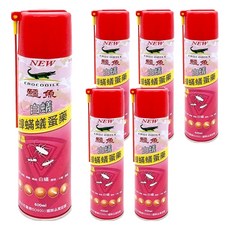 鱷魚 白蟻蟑螨蟻蚤藥, 600ml, 6瓶