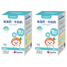 悠活原力 小悠活兒童鈣咀嚼錠, 60顆, 2罐