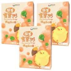 飯友 烤地瓜小雞胚芽寶寶粥 Set 好營養 無調味, 600g, 3盒