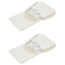 KEYTOSS 詰朵斯 Milk Fiber 柔 沐浴拉背條 - 北海道生乳 保濕淨白 輕柔舒適, 白色, 1個裝, 2條