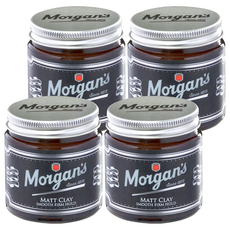 Morgans Pomade 摩根氏 霧面髮泥 強力定型, 4件