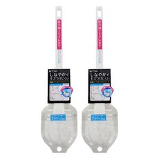 TOWA 東和產業 TPII 植毛半圓馬桶刷 防汙加工, 白色, 2支