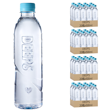 DEEPS 無標籤海洋深層水, 500ml, 80瓶