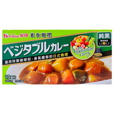 House 好侍 純素素食咖哩, 溫潤清爽多層次, 濃醇咖哩香, 200g, 1盒