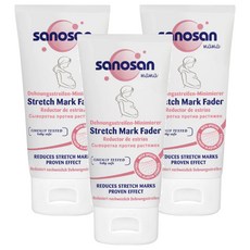 sanosan 珊諾 S孕女神多胜肽緊緻霜 活性胜肽淡化撫平紋路, 75ml, 3件