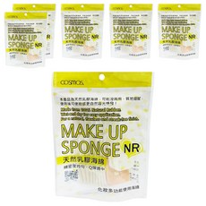 台灣 COSMOS NO.5專業海綿 30入, 方形, 6包