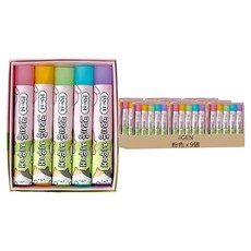 iiGEN 朝鮮文具 純德家族 蠟筆橡皮擦, 粉色, 9個