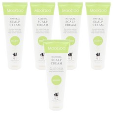 MOOGOO 慕爾果 頭皮調理霜 120g - 含橄欖油、椰子油，舒緩紅腫敏感頭皮，適用於臉部、頭皮, 5條