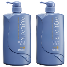 AQUAIR 阿葵亞 淨水賦活潤髮乳 深層修護保濕 無矽靈配方, 1L, 2瓶