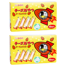 OHGIYA 扇屋 點心起司 杏仁風味 48入 Set 日本原裝進口, 134.4g, 2盒