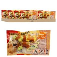 PARMIR 帕米爾 犬用餅乾 低脂低鹽寵物零食, 香濃雞肉綜合口味, 8包