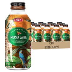 OKF 摩卡咖啡, 390ml, 20瓶