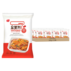 YOPOKKI 甜辣味辣炒年糕, 280g, 12袋