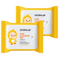 ATOPALM 愛多康 卸妝濕紙巾 Set 30張 溫和保濕 潔膚墊, 2包