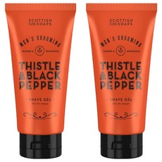 THE SCOTTISH FINE SOAPS 刮鬍凝膠, 2條, 150ml