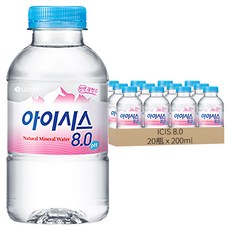 ICIS 8.0 礦泉水, 200ml, 20瓶