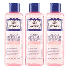 ACQUA ALLE ROSE 玫瑰牛奶保溼缷妝乳, 200ml, 3瓶