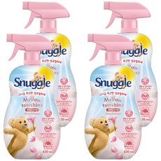 Snuggle 熊寶貝 衣物芳香噴霧 Mellow Sunshine 470ml, 4瓶