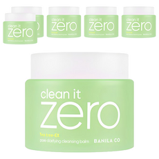 BANILA CO 芭妮蘭 ZERO零感肌瞬淨卸妝霜 茶樹控油 180ml, 6罐