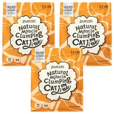 cature 木薯貓砂 橘色, 3包, 2.5kg, 伯爵紅茶