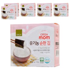 ORGA 無鹽海苔 Set, 15g, 6盒