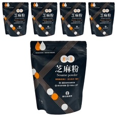 善化區農會 台灣產黑芝麻粉 300g x 5包 無添加