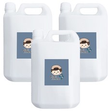 BUBUFITNESS 次氯酸水 微酸性超值補充瓶, 無色素 無香精 無酒精, 4L, 3桶