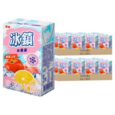 泰山 TAISUN 冰鎮水果茶 250ml*48瓶/箱 鋁箔包裝 清涼解渴, 48入