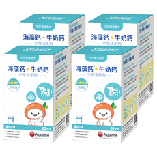 悠活原力 小悠活兒童鈣咀嚼錠, 60顆, 4罐