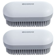 ecoco 意可可 清潔刷 短柄, 2支, 白色