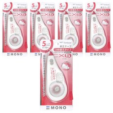 Tombow 蜻蜓牌 MONO CX5 5mm 修正帶, 可替換內帶, CT-CX5, 5個