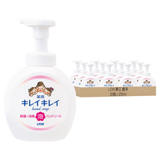LION 獅王 趣淨 台灣公司貨 抗菌洗手慕斯 柑橘, 250ml, 20瓶